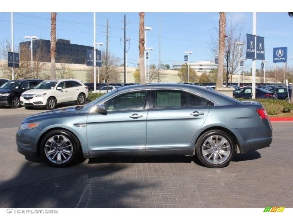 2010 Taurus Limited - Steel Blue Metallic / Light Stone photo #3