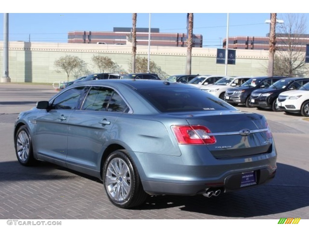 2010 Taurus Limited - Steel Blue Metallic / Light Stone photo #5