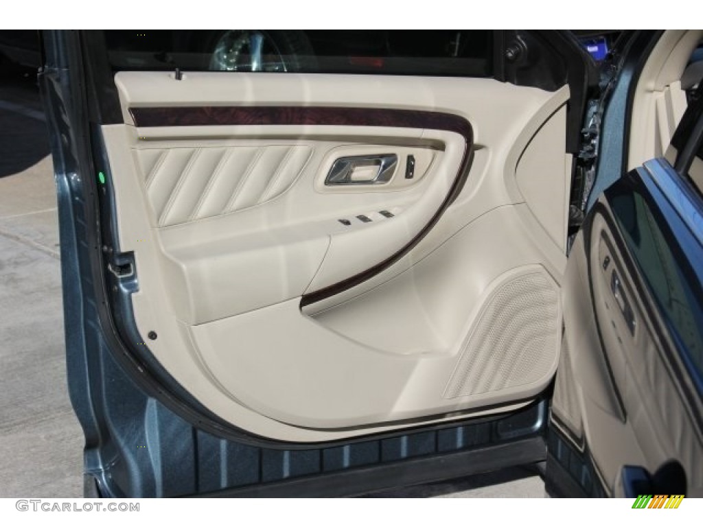 2010 Taurus Limited - Steel Blue Metallic / Light Stone photo #14