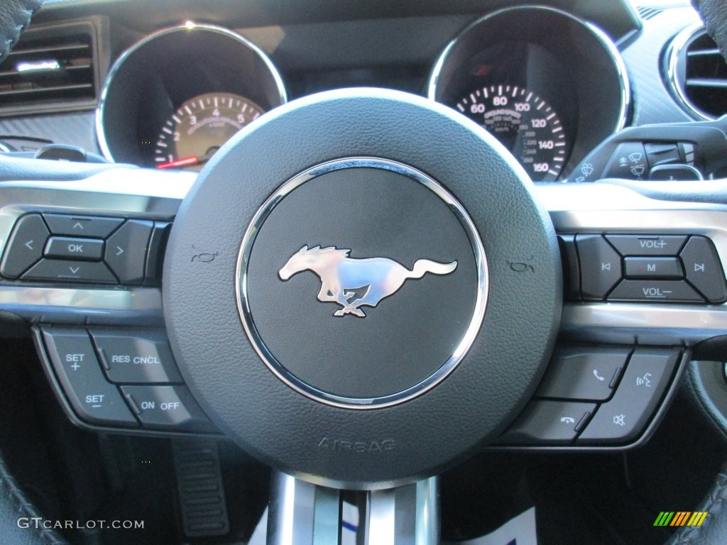 2016 Mustang V6 Coupe - Ingot Silver Metallic / Ebony photo #25