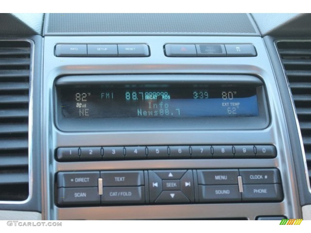 2010 Taurus Limited - Steel Blue Metallic / Light Stone photo #28