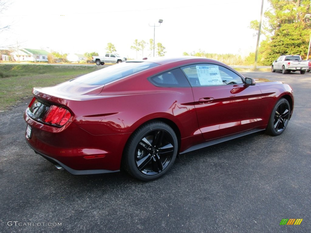 2016 Mustang EcoBoost Premium Coupe - Ruby Red Metallic / Ebony photo #3