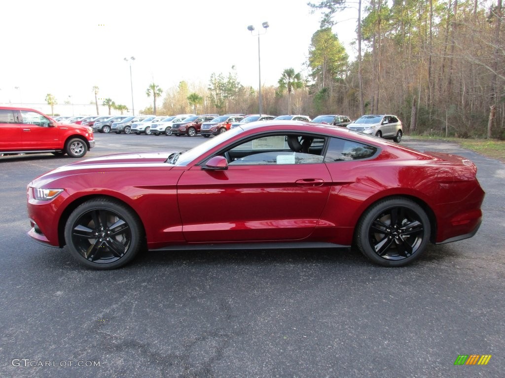 2016 Mustang EcoBoost Premium Coupe - Ruby Red Metallic / Ebony photo #6