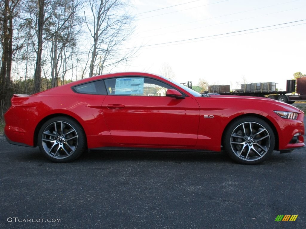 2016 Mustang GT Coupe - Race Red / Ebony photo #2