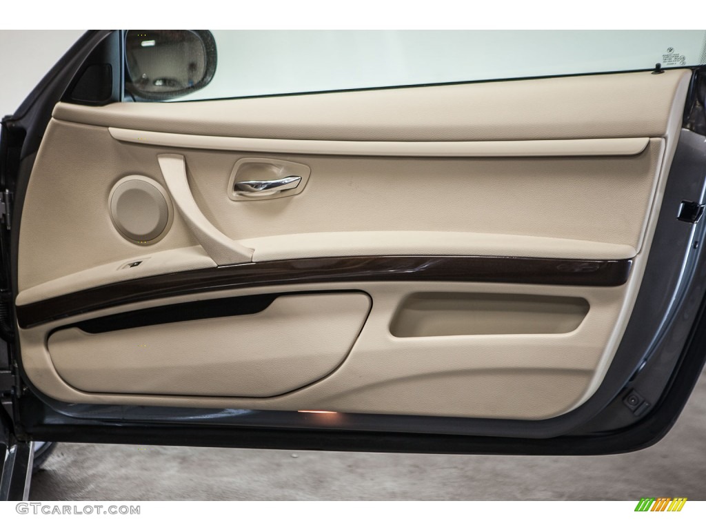 2013 3 Series 328i Coupe - Space Gray Metallic / Cream Beige photo #25