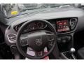 2016 Pitch Black Dodge Dart SXT Rallye Blacktop  photo #7