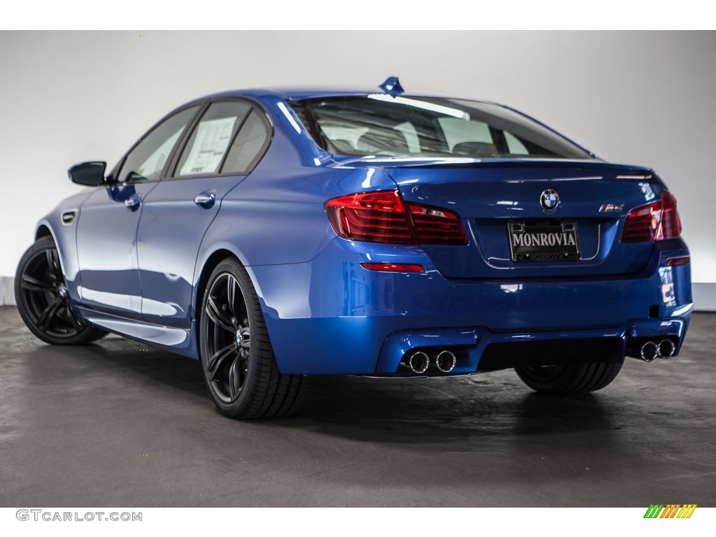 2016 M5 Sedan - Monte Carlo Blue Metallic / Silverstone photo #3