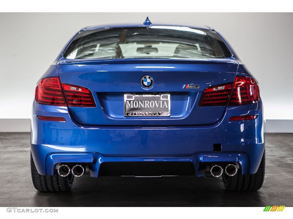 2016 M5 Sedan - Monte Carlo Blue Metallic / Silverstone photo #4
