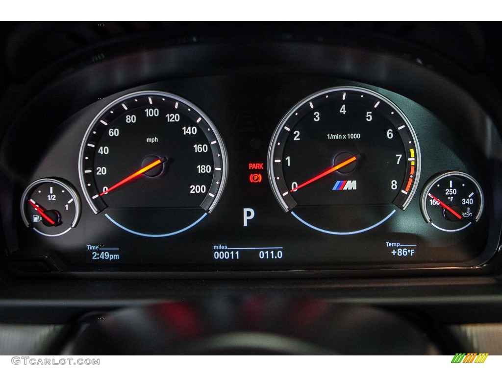 2016 BMW M5 Sedan Gauges Photo #110687942