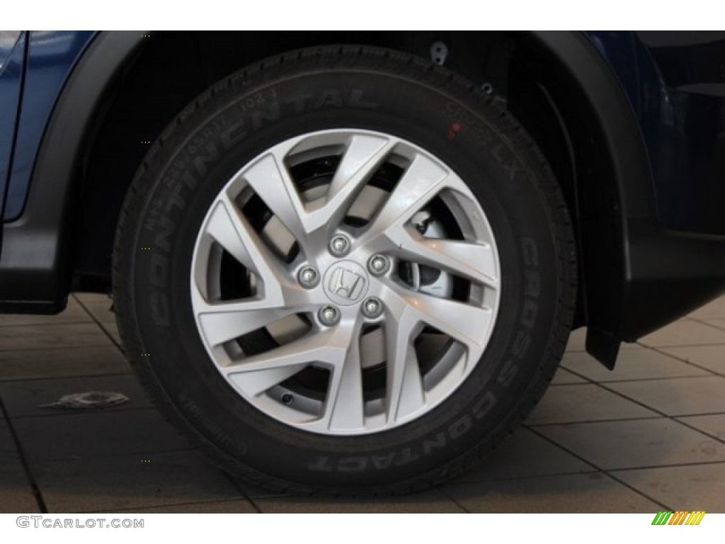 2016 CR-V EX - Obsidian Blue Pearl / Gray photo #2