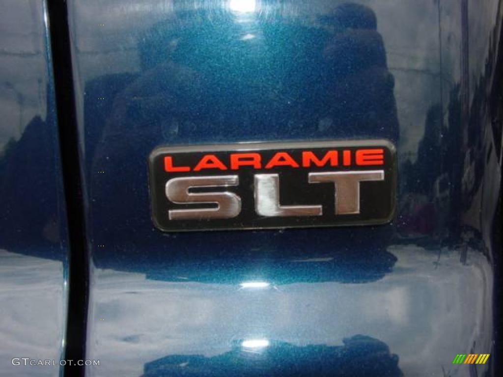 2001 Ram 1500 SLT Club Cab 4x4 - Patriot Blue Pearl / Mist Gray photo #16