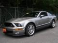 2008 Vapor Silver Metallic Ford Mustang Shelby GT500 Coupe  photo #1