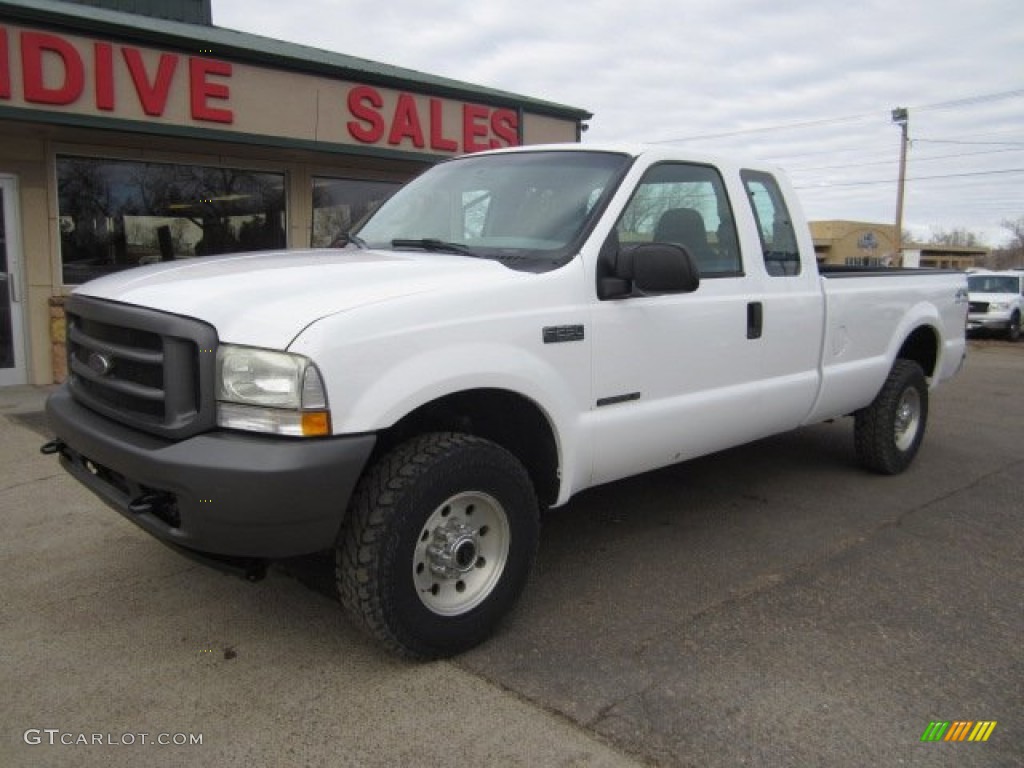 Oxford White Ford F250 Super Duty