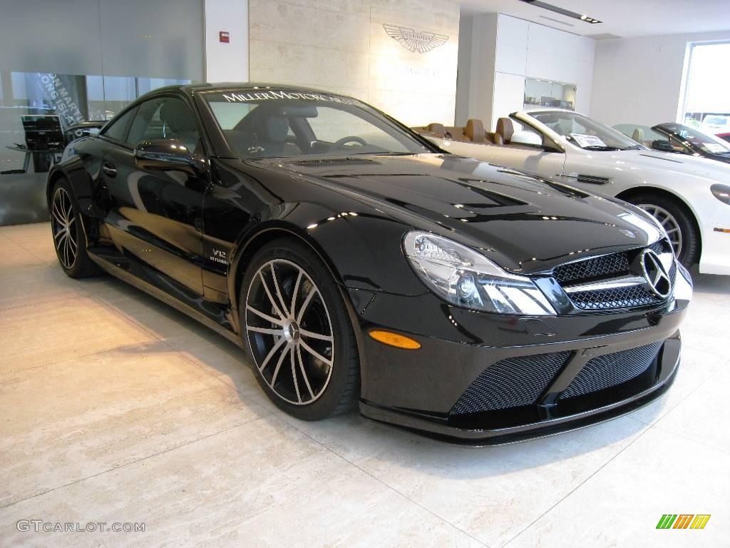 2009 SL 65 AMG Black Series Coupe - Black / Black photo #1