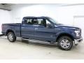 2016 Blue Jeans Ford F150 XLT SuperCrew 4x4  photo #1