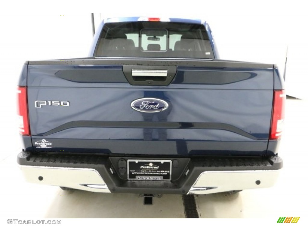 2016 F150 XLT SuperCrew 4x4 - Blue Jeans / Medium Earth Gray photo #5
