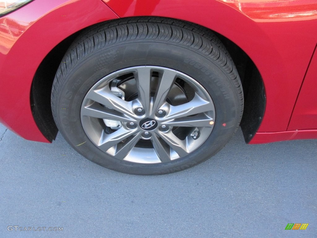 2017 Elantra SE - Red / Gray photo #11