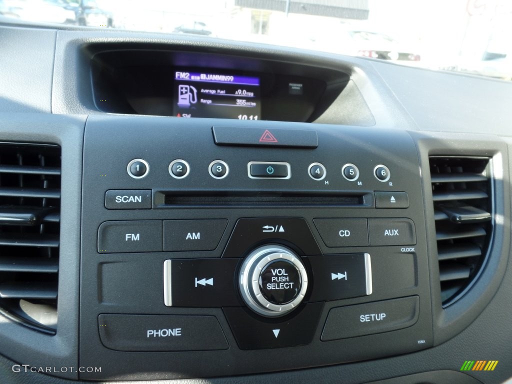 2014 CR-V LX - Twilight Blue Metallic / Gray photo #17