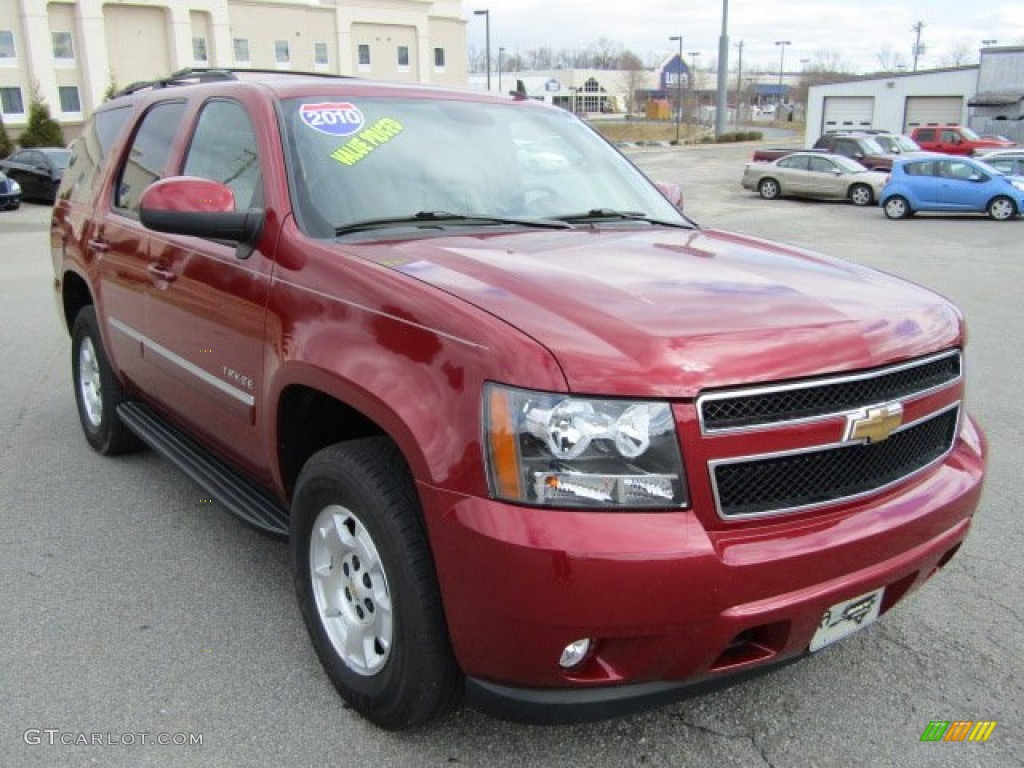 2010 Tahoe LT - Red Jewel Tintcoat / Light Cashmere/Dark Cashmere photo #1