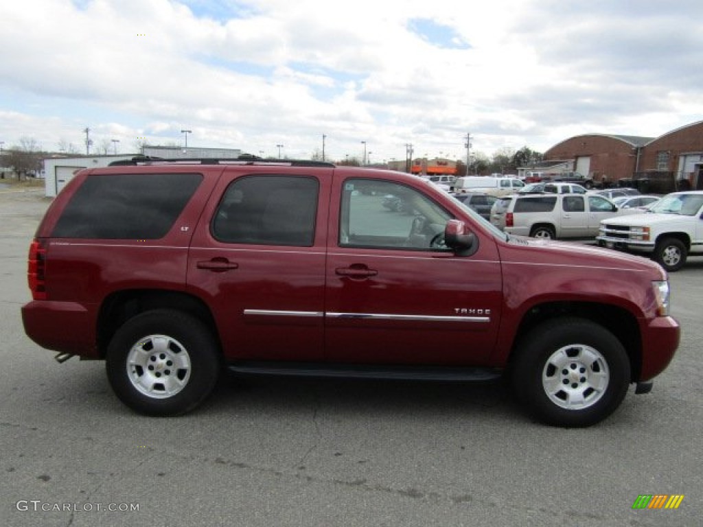 2010 Tahoe LT - Red Jewel Tintcoat / Light Cashmere/Dark Cashmere photo #6