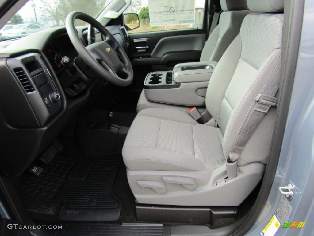 2016 Silverado 1500 LS Regular Cab 4x4 - Slate Grey Metallic / Dark Ash/Jet Black photo #9