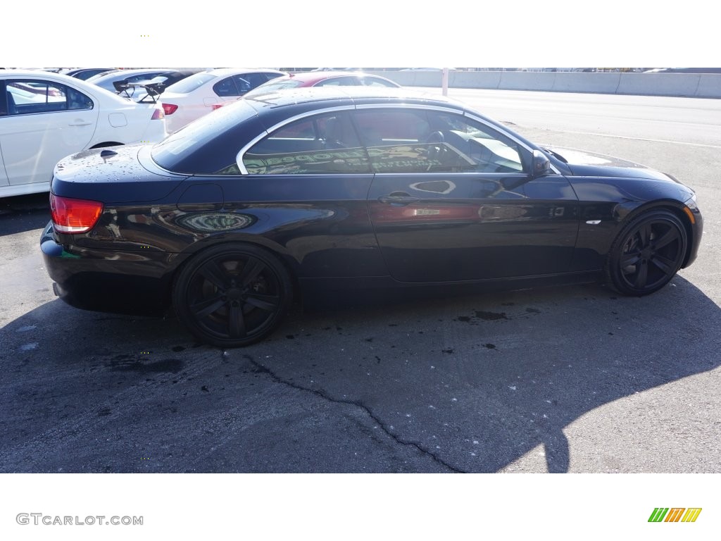 2010 3 Series 335i Convertible - Jet Black / Cream Beige photo #12