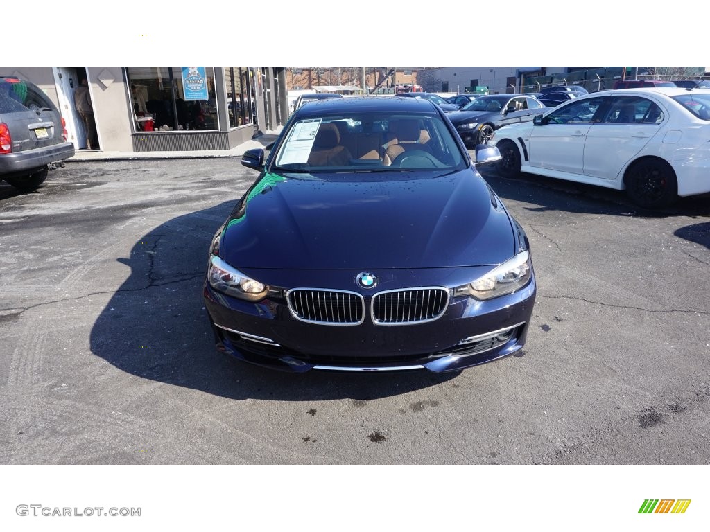 2013 3 Series 328i xDrive Sedan - Imperial Blue Metallic / Saddle Brown photo #10