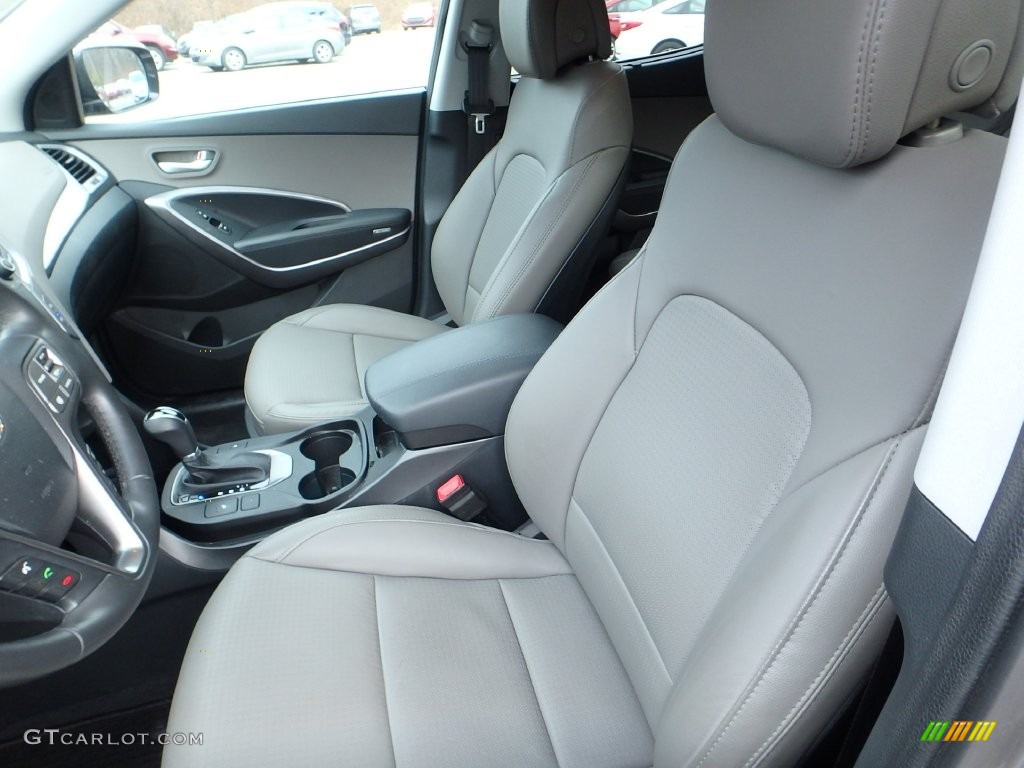 Gray Interior 2015 Hyundai Santa Fe Sport 2.0T AWD Photo #110697987