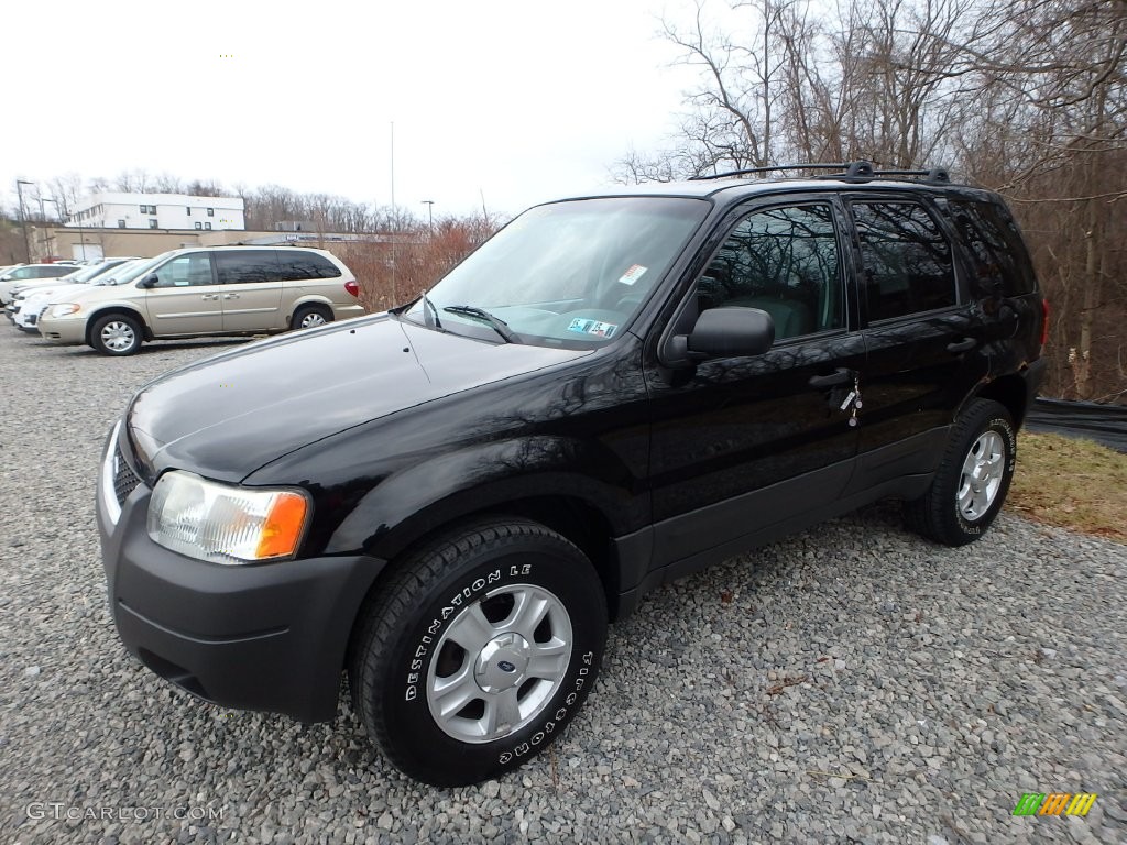 Black Clearcoat Ford Escape