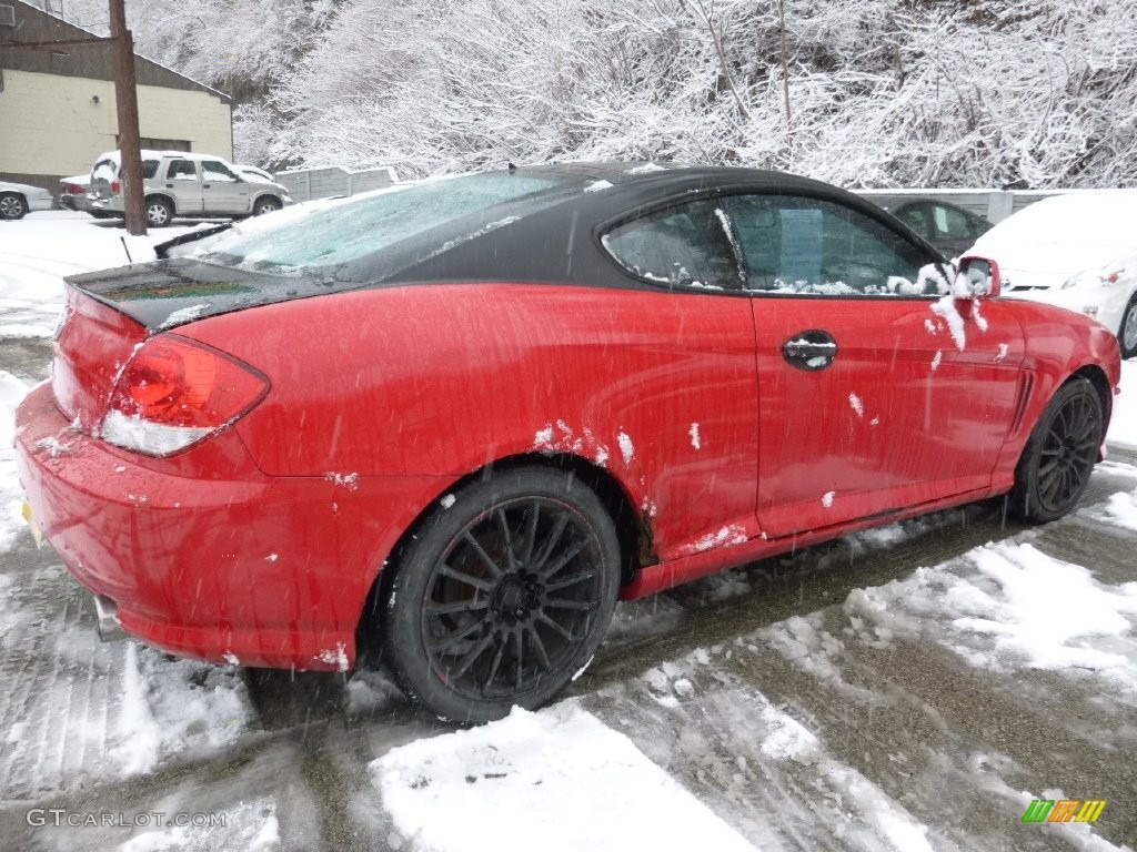 2003 Tiburon  - Jet Black / Black photo #6