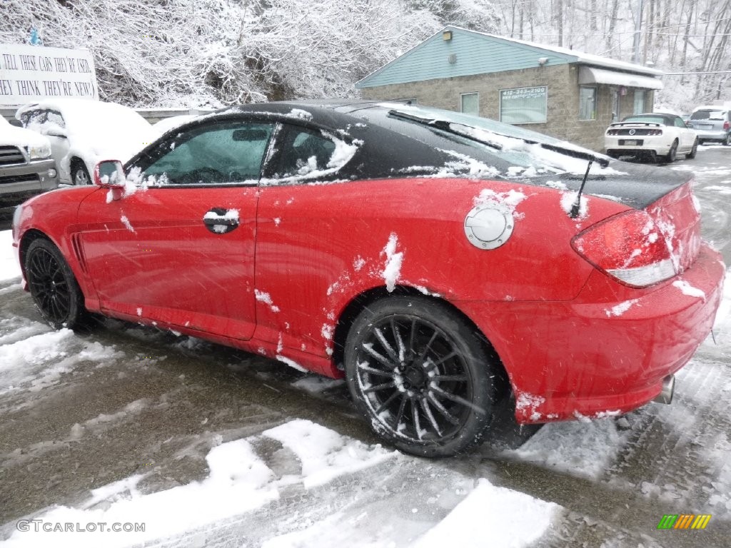 2003 Tiburon  - Jet Black / Black photo #8