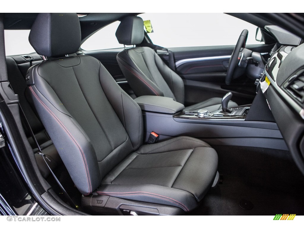 2016 4 Series 428i Coupe - Jet Black / Black photo #2