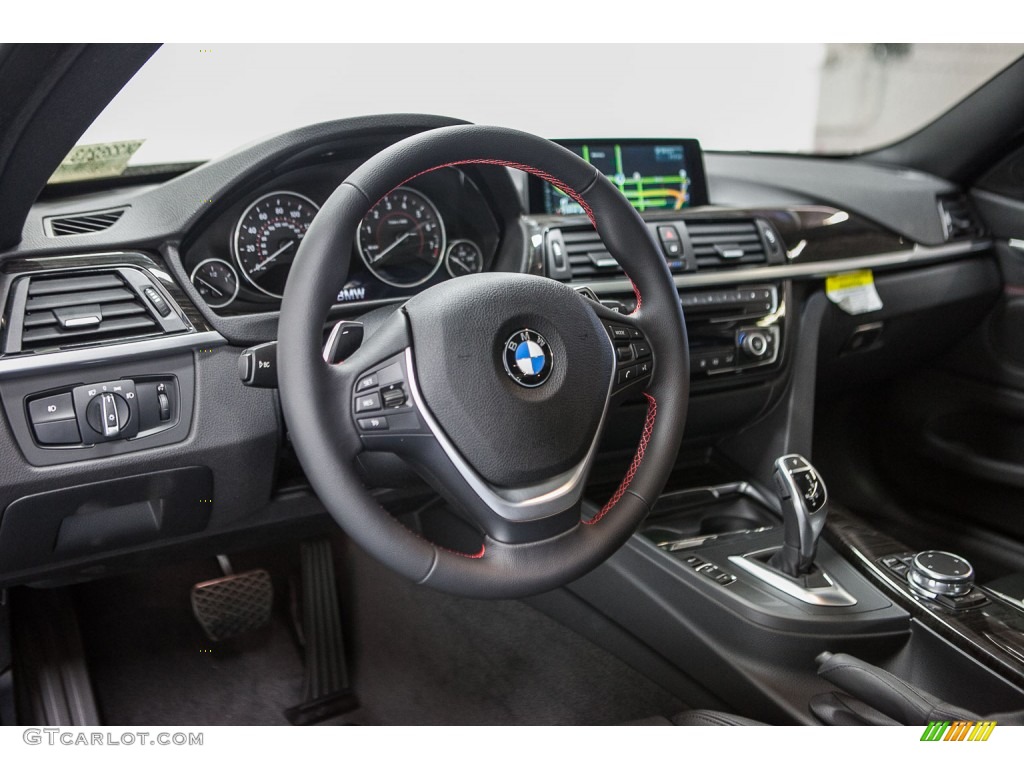 2016 4 Series 428i Coupe - Jet Black / Black photo #6