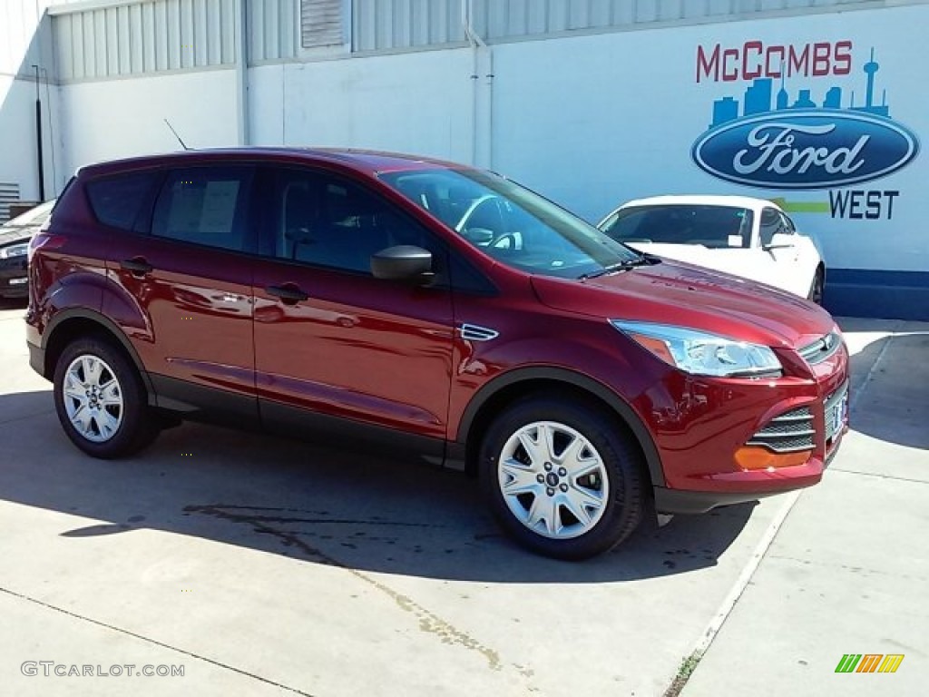 2016 Escape S - Sunset Metallic / Charcoal Black photo #1