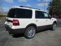 2016 White Platinum Metallic Tricoat Ford Expedition King Ranch  photo #3