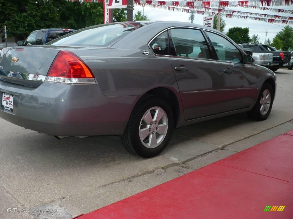 2007 Impala LT - Dark Silver Metallic / Gray photo #5