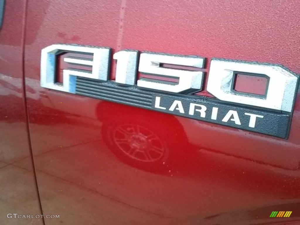2016 F150 Lariat SuperCrew 4x4 - Ruby Red / Black photo #32