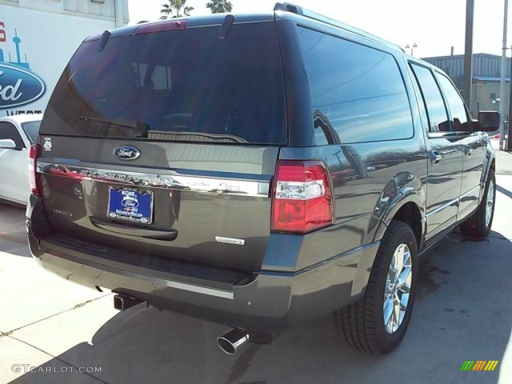 2016 Expedition EL Limited - Magnetic Metallic / Ebony photo #8