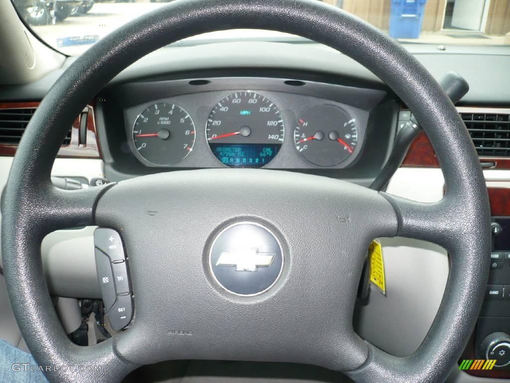 2007 Impala LT - Dark Silver Metallic / Gray photo #14