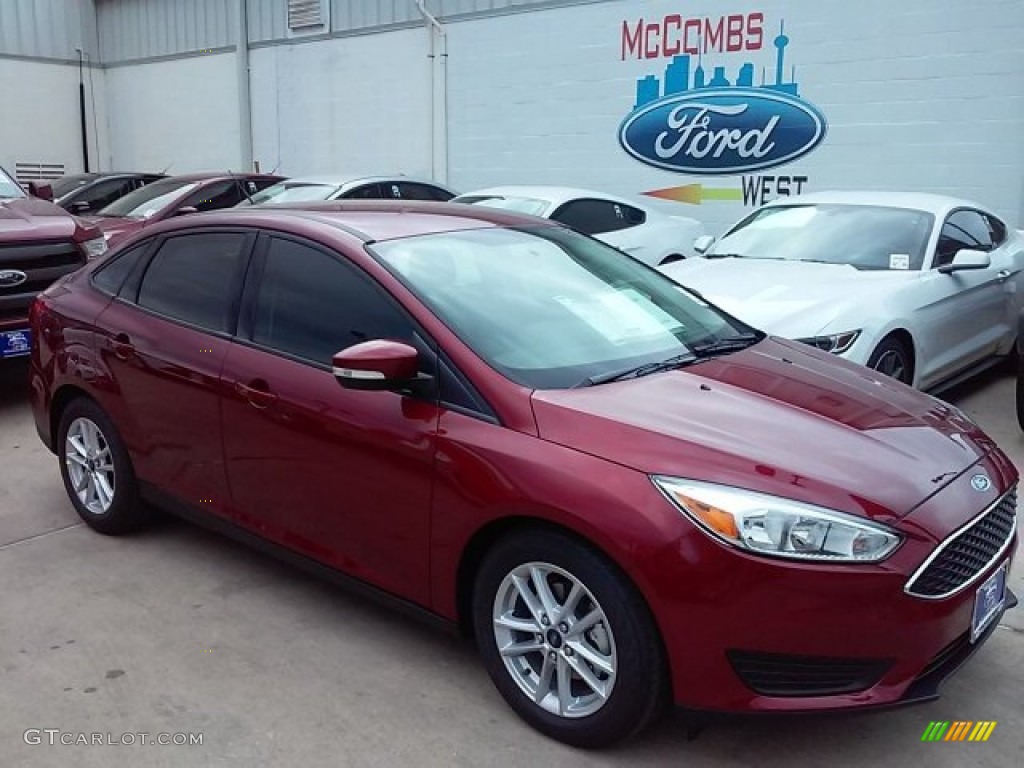 2016 Ruby Red Ford Focus SE Sedan 110697617 Car Color