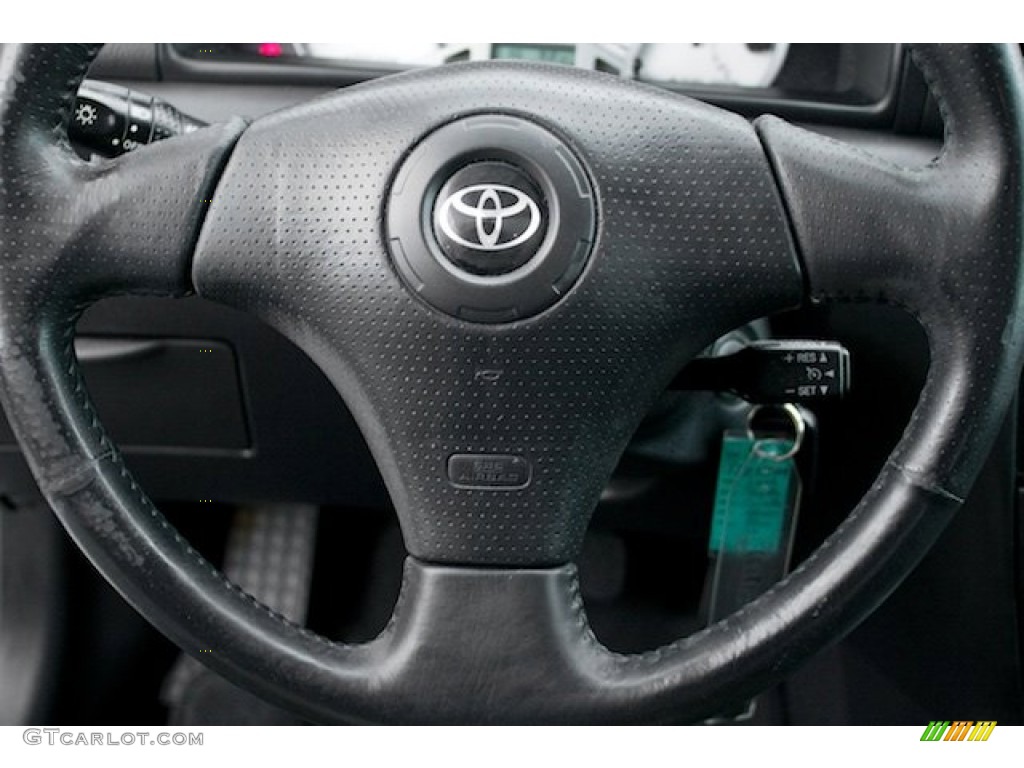 2007 Corolla S - Black Sand Pearl / Dark Charcoal photo #11