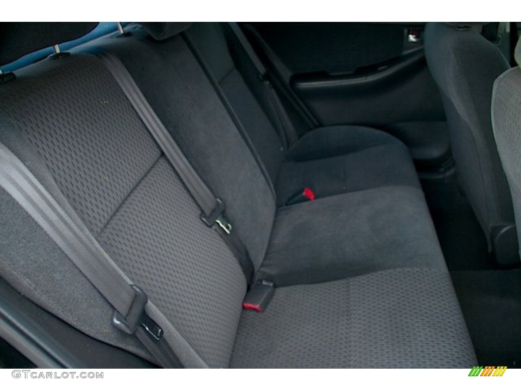 2007 Corolla S - Black Sand Pearl / Dark Charcoal photo #14