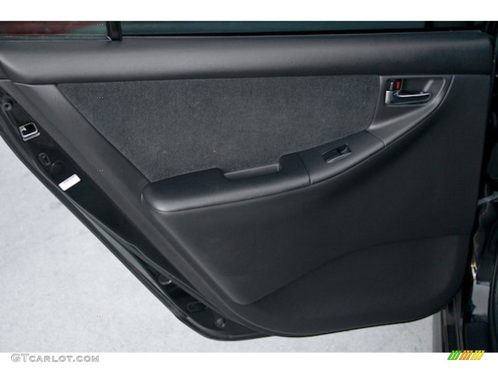2007 Corolla S - Black Sand Pearl / Dark Charcoal photo #20