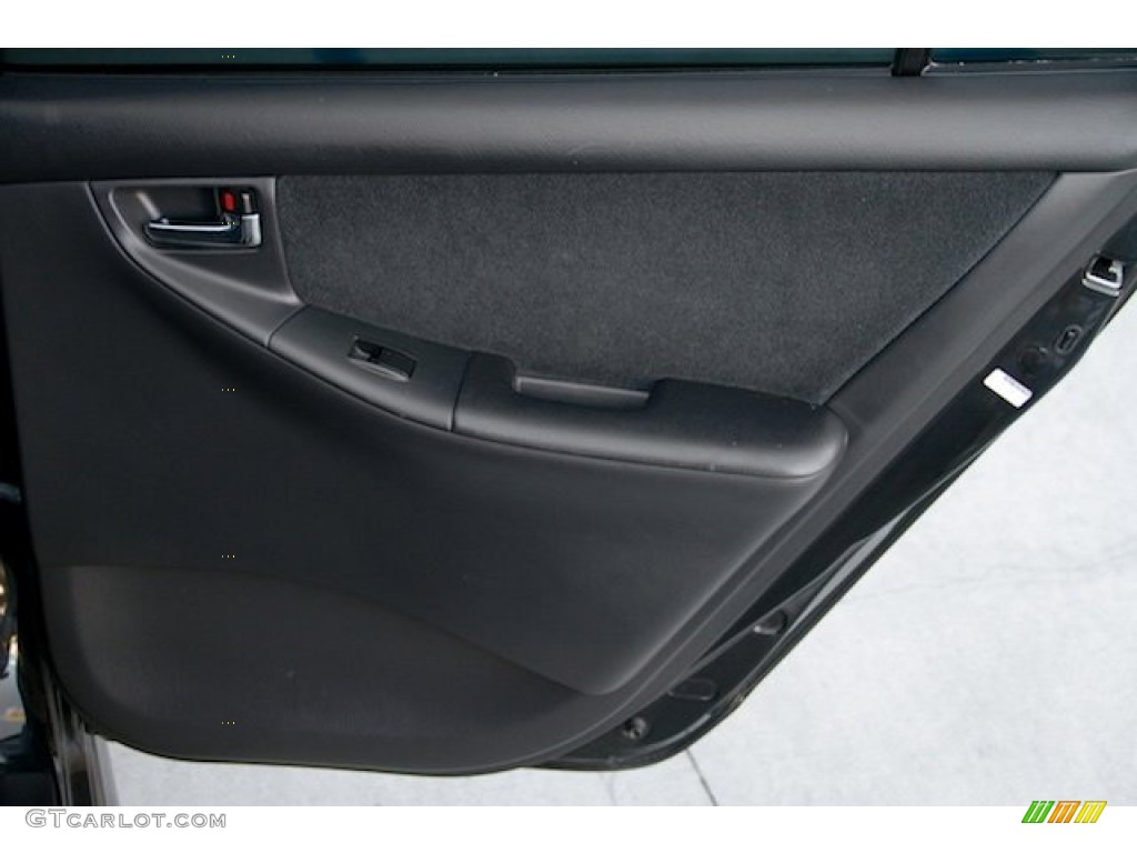 2007 Corolla S - Black Sand Pearl / Dark Charcoal photo #21