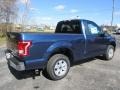 2016 Blue Jeans Ford F150 XLT Regular Cab 4x4  photo #3