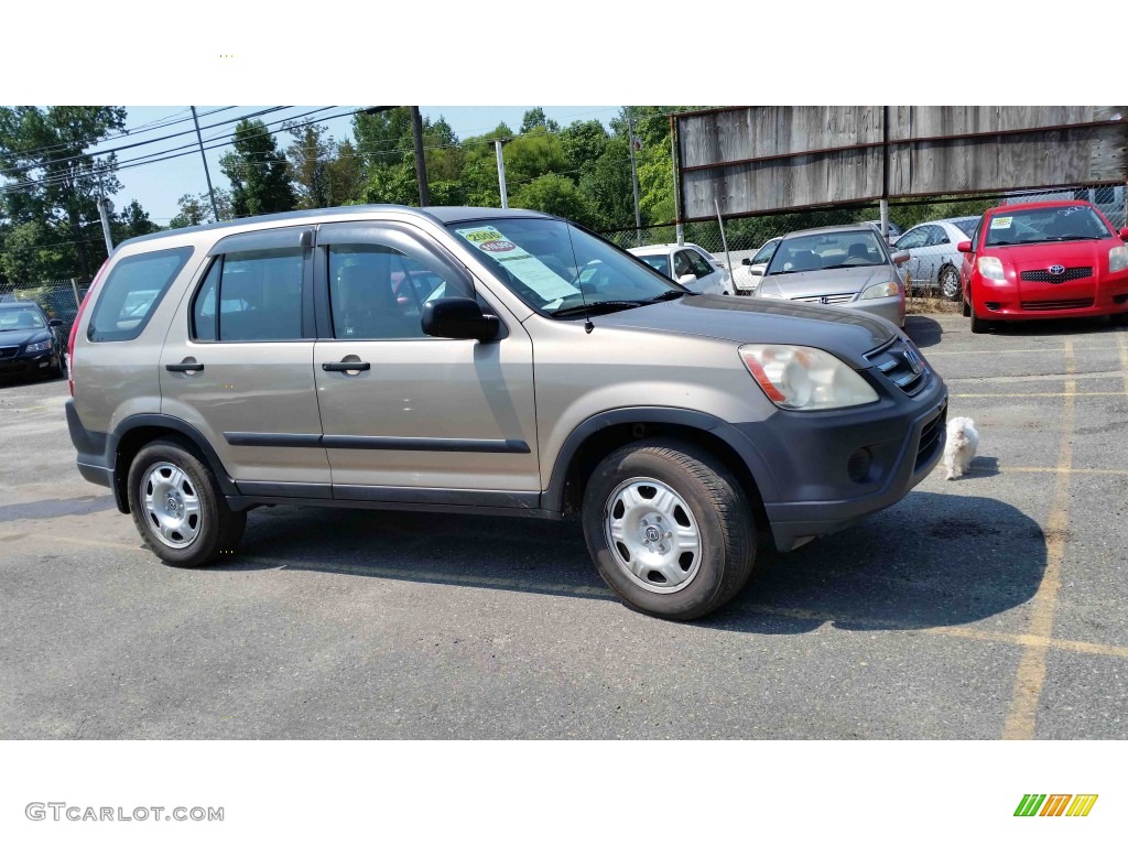 2006 CR-V LX 4WD - Sahara Sand Metallic / Ivory photo #1