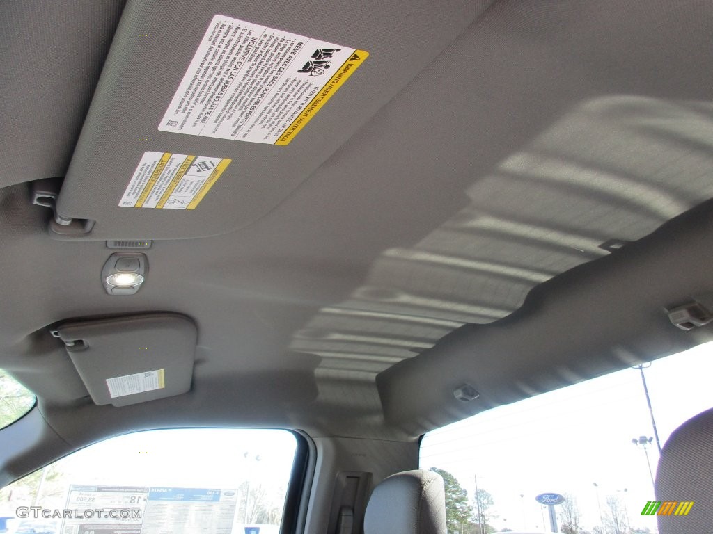 2016 F150 XLT Regular Cab 4x4 - Blue Jeans / Medium Earth Gray photo #17