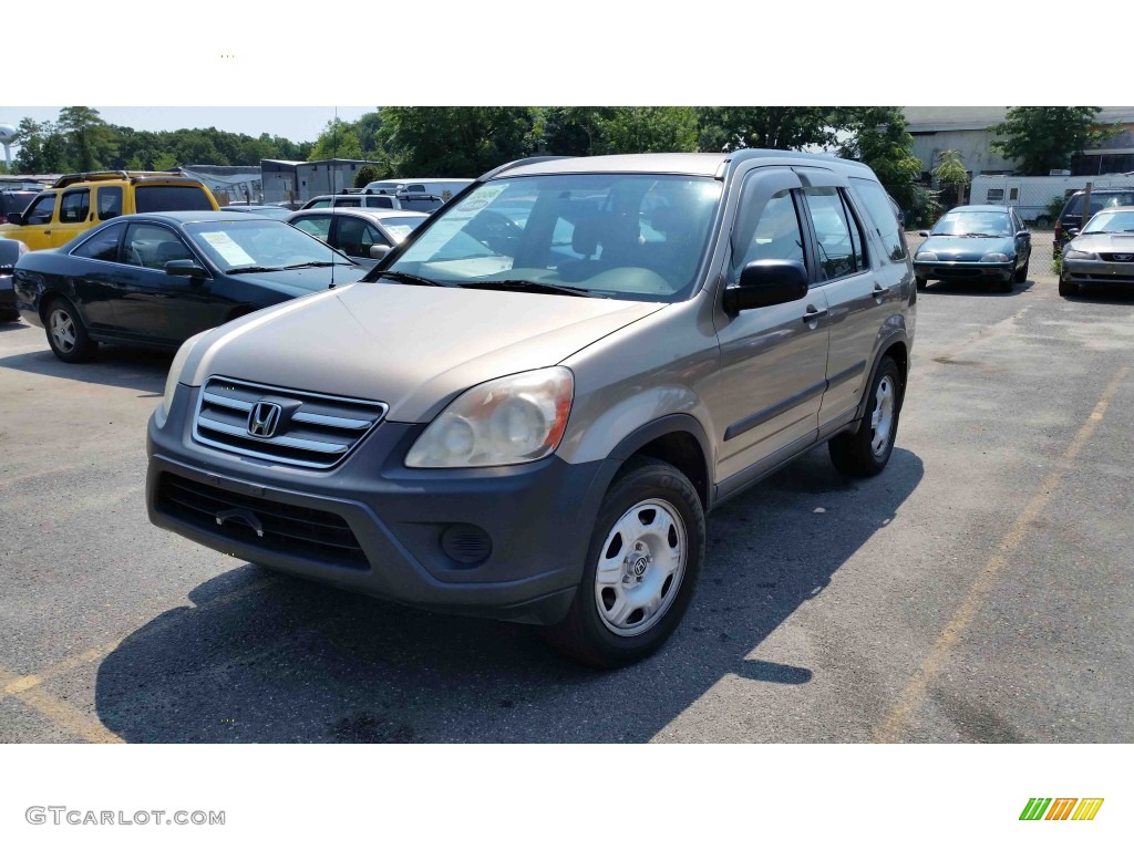 2006 CR-V LX 4WD - Sahara Sand Metallic / Ivory photo #3