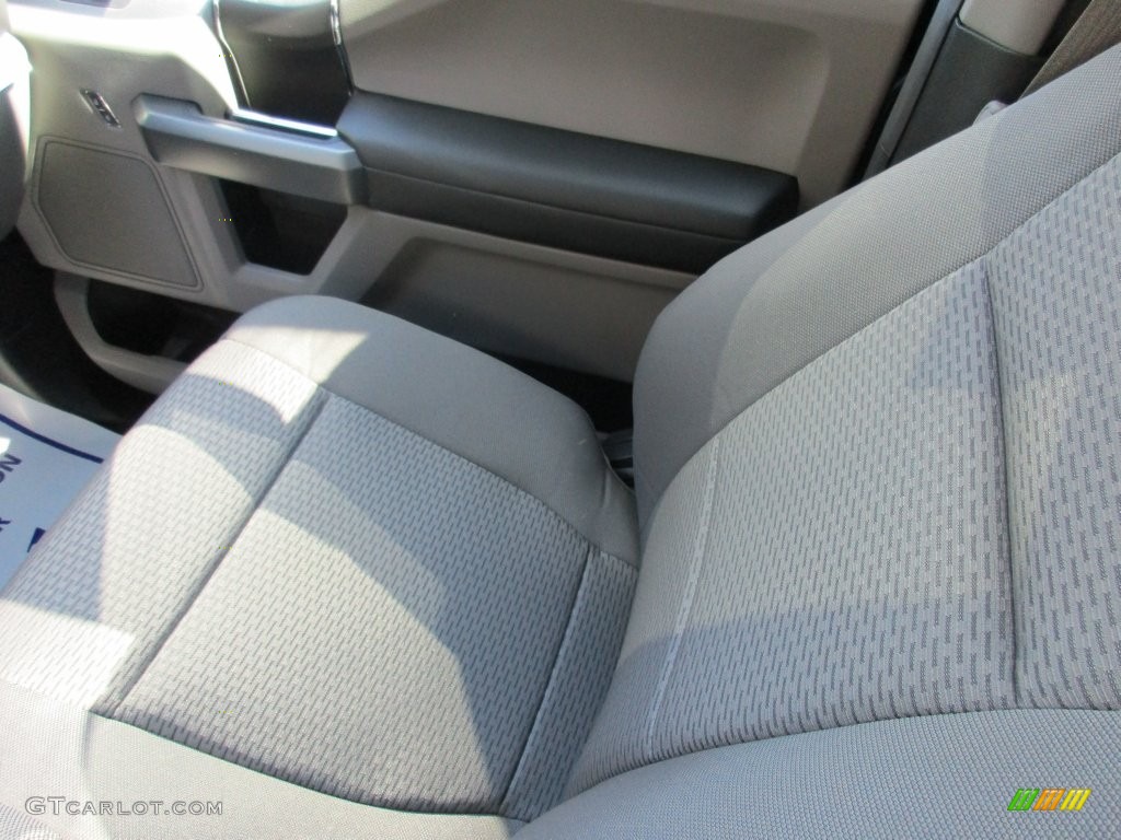 2016 F150 XLT Regular Cab 4x4 - Blue Jeans / Medium Earth Gray photo #19