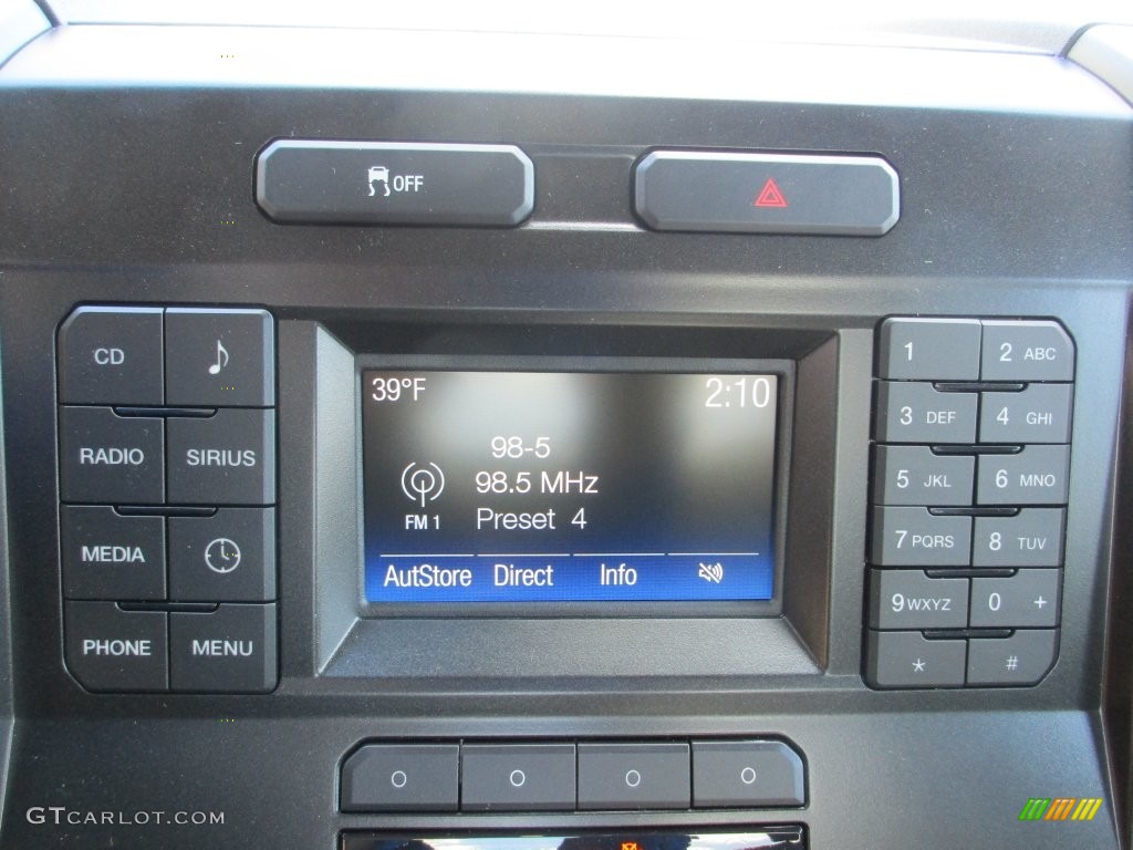 2016 F150 XLT Regular Cab 4x4 - Blue Jeans / Medium Earth Gray photo #25